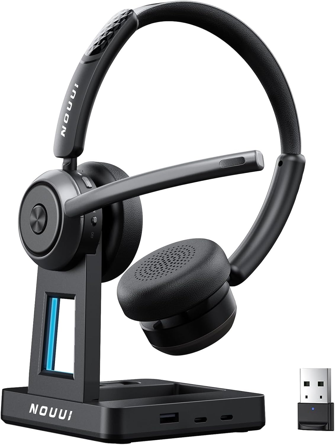 Wireless Headset with Mic for  - Noise Cancelling Headphone reseña y precio