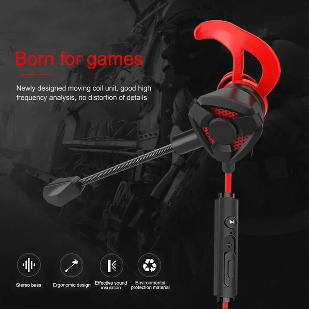 Headset Gamer Headphones Wired - Wired Earphone Mic reseña y precio