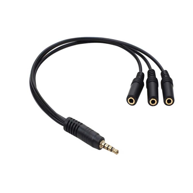 ⭐ 3.5mm 1 Male to 3 Female 3 W - Earphone Splitter Jack reseña y precio