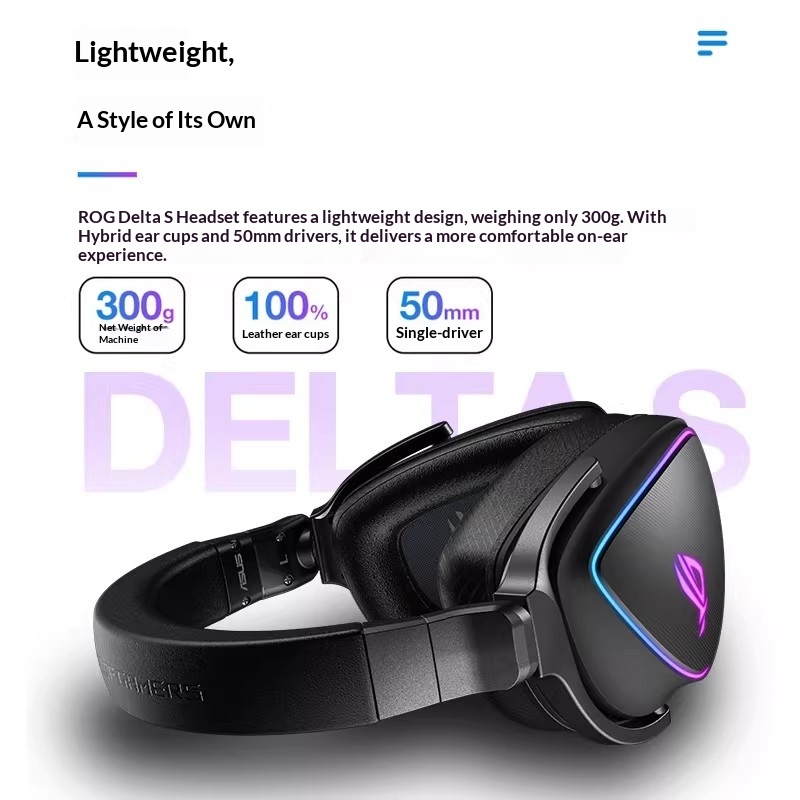 ROG Prism Lightweight Over-Ear - Gaming Headset Rgb reseña y precio