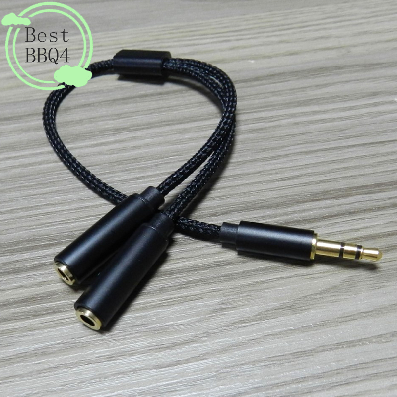 (BBQ4)AUX Cable Jack 3.5MM Aud - Earphone Splitter Jack reseña y precio