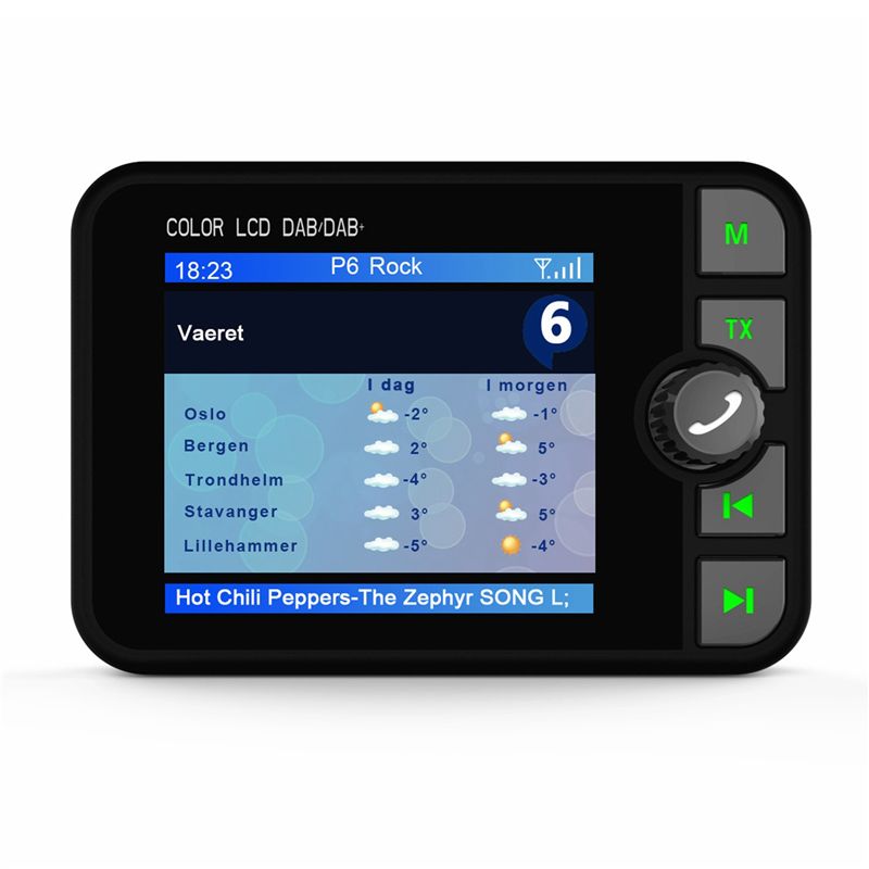 Prominent 2X Car DAB/DAB+ Rece - Bluetooth Adapter Receiver reseña y precio