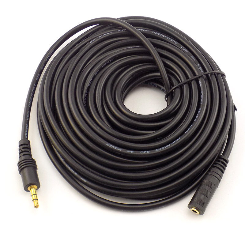 1.5/3/5/10M 3.5mm Stereo Male  - Cable Extension 3.5 reseña y precio