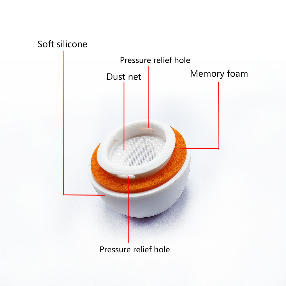 Memory Foam Ear Tips For AirPo - Earphone Foam Tip reseña y precio