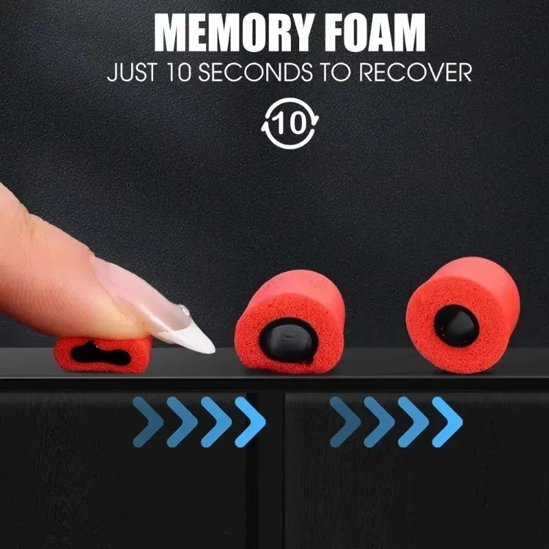 6/1Pairs Soft Memory Foam Earb - Earphone Foam Tip reseña y precio