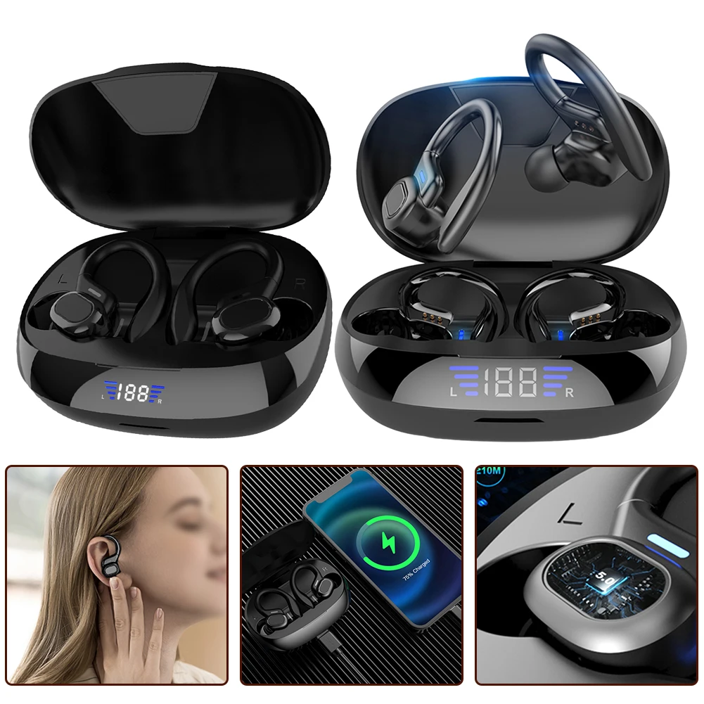 VV2 TWS Bluetooth Earphones Wi - Sports Earphone Hook reseña y precio