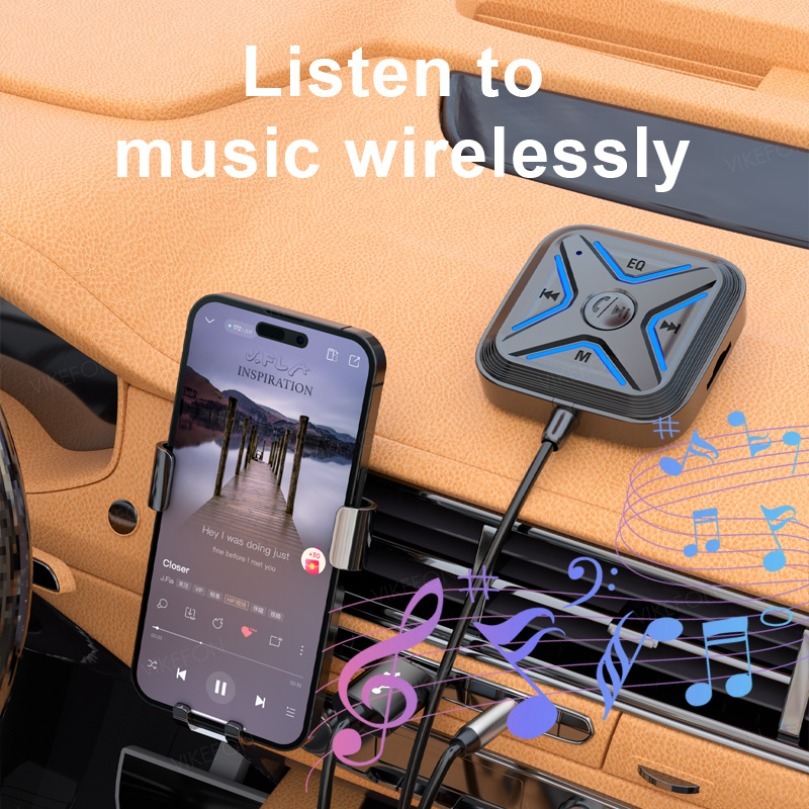 Universally Bluetooth 5.3 Car  - Bluetooth Adapter Receiver reseña y precio