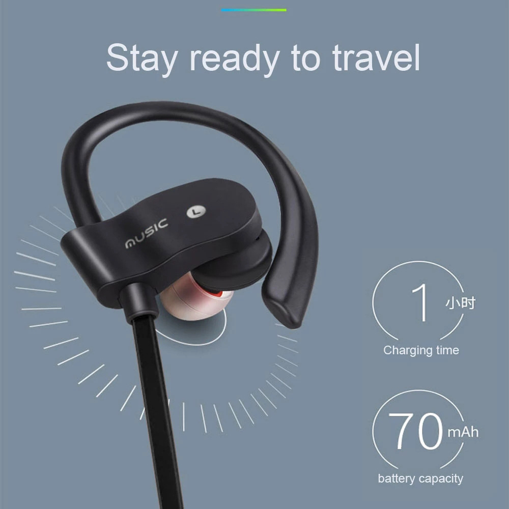 Sports Wireless Bluetooth Head - Sports Earphone Hook reseña y precio