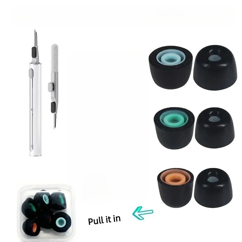 Memory Foam Ear Tips, Noise Re - Earphone Foam Tip reseña y precio