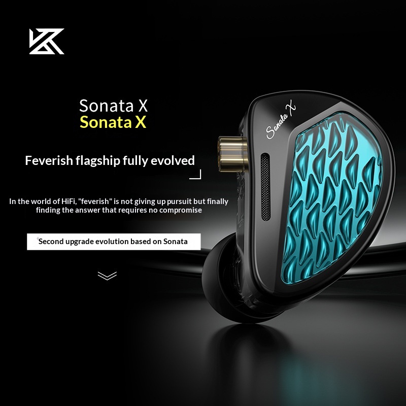 KZ Sonata X In-Ear Monitor Ear - Audiophile Headphone Wired reseña y precio