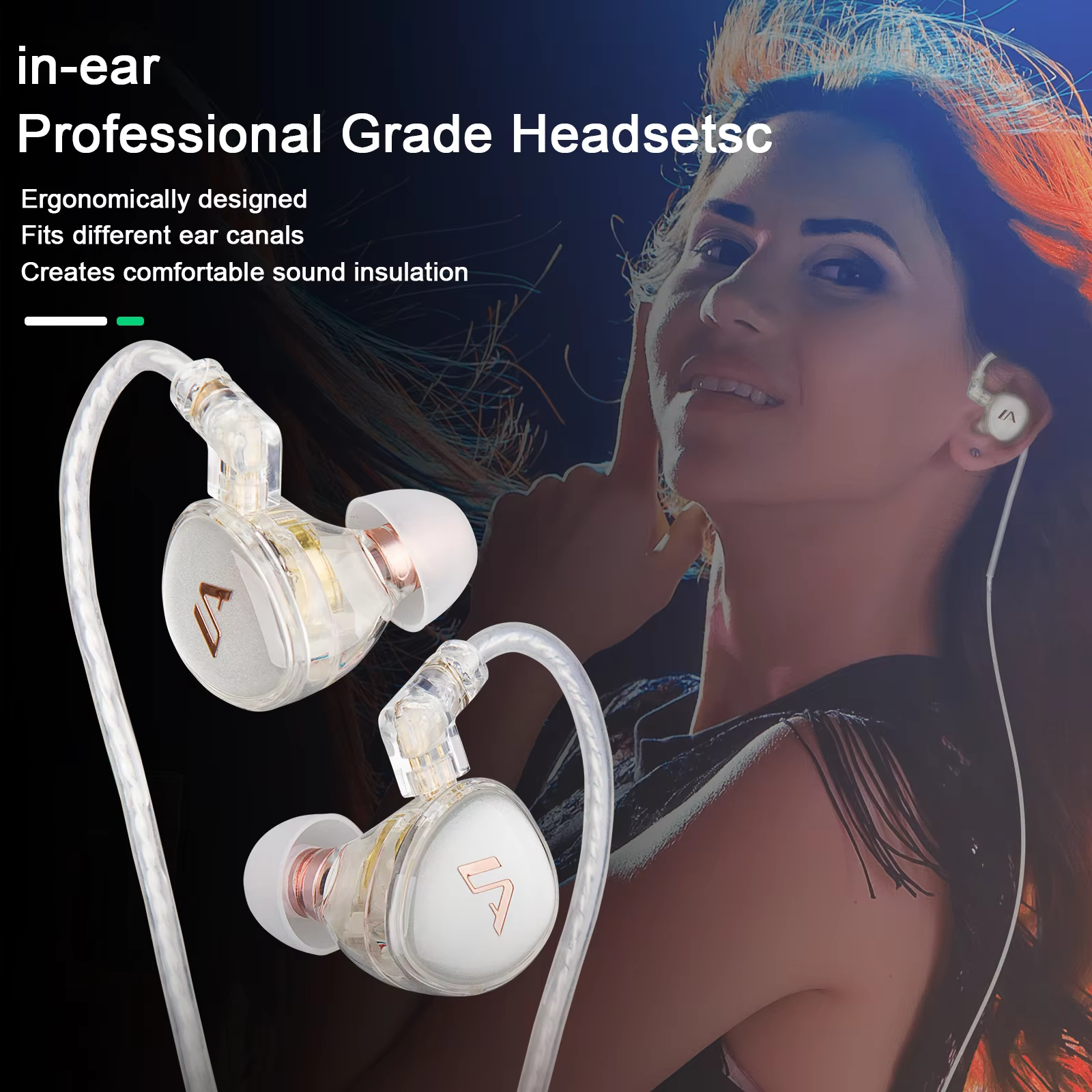 590-599mhz stereo IEM UHF Stag - In Ear Monitor Iem reseña y precio