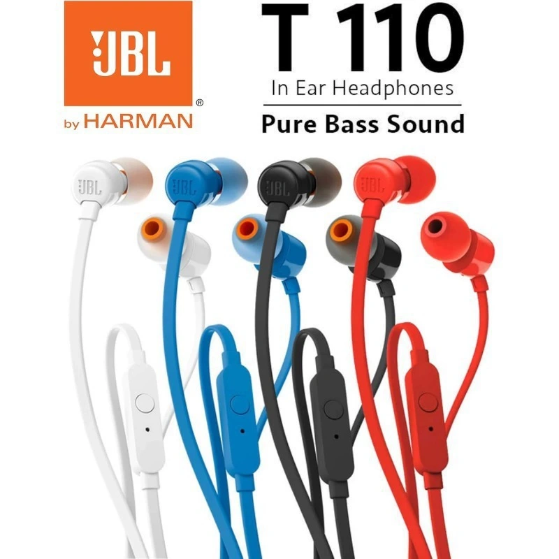JBL T110 Wired In Ear Headphon - Noise Cancelling Headphone reseña y precio