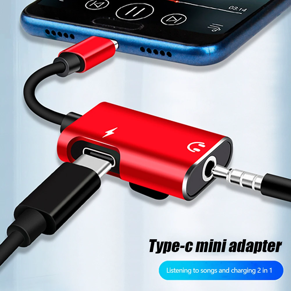 2-in-1 USB-C to 3.5mm Jack Ada - Earphone Splitter Jack reseña y precio