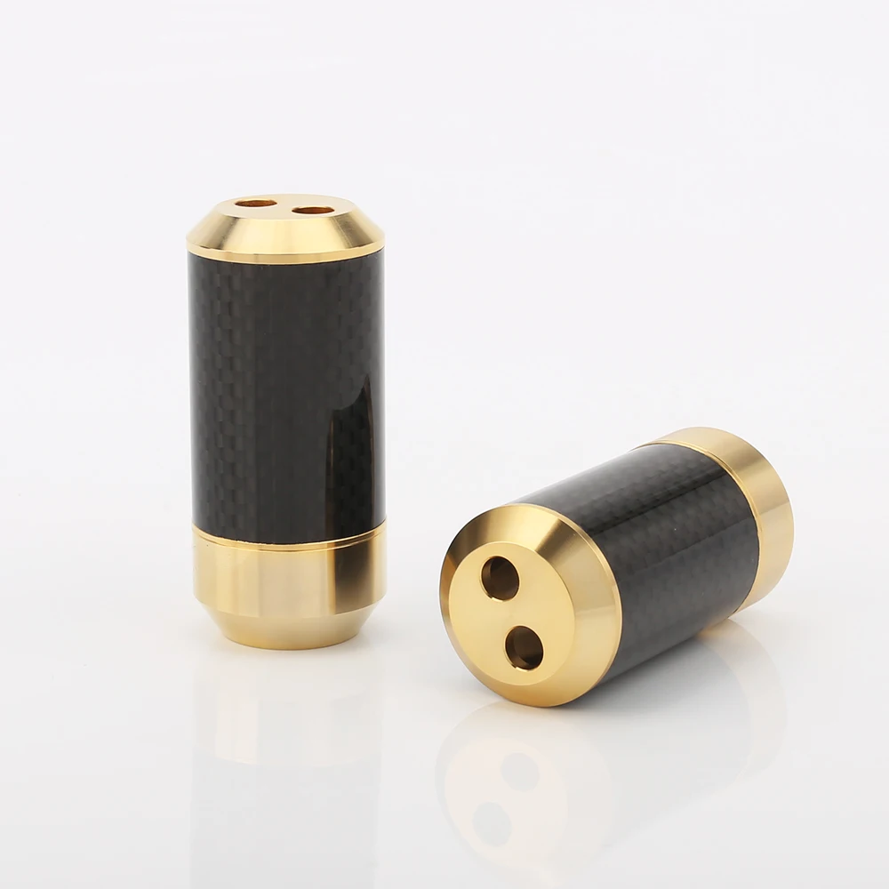 Audiocrast Carbon fiber Gold P - Audio Splitter Y reseña y precio