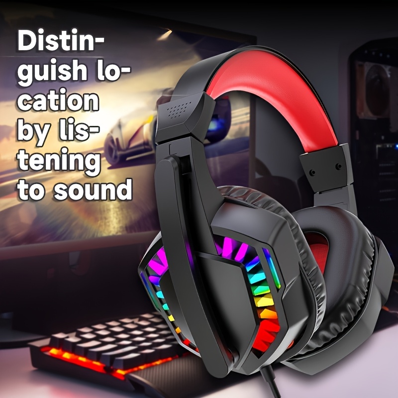 A66,Wired headphones, gaming h - Gaming Headset Rgb reseña y precio