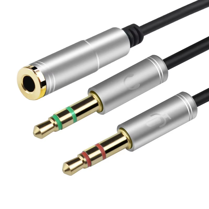 NNBILI Mini Jack 3.5 Microphon - Earphone Splitter Jack reseña y precio