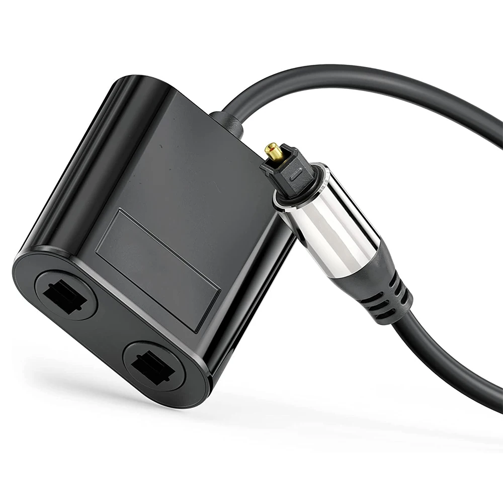1 Male Input to 2 Female Outpu - Audio Splitter Y reseña y precio