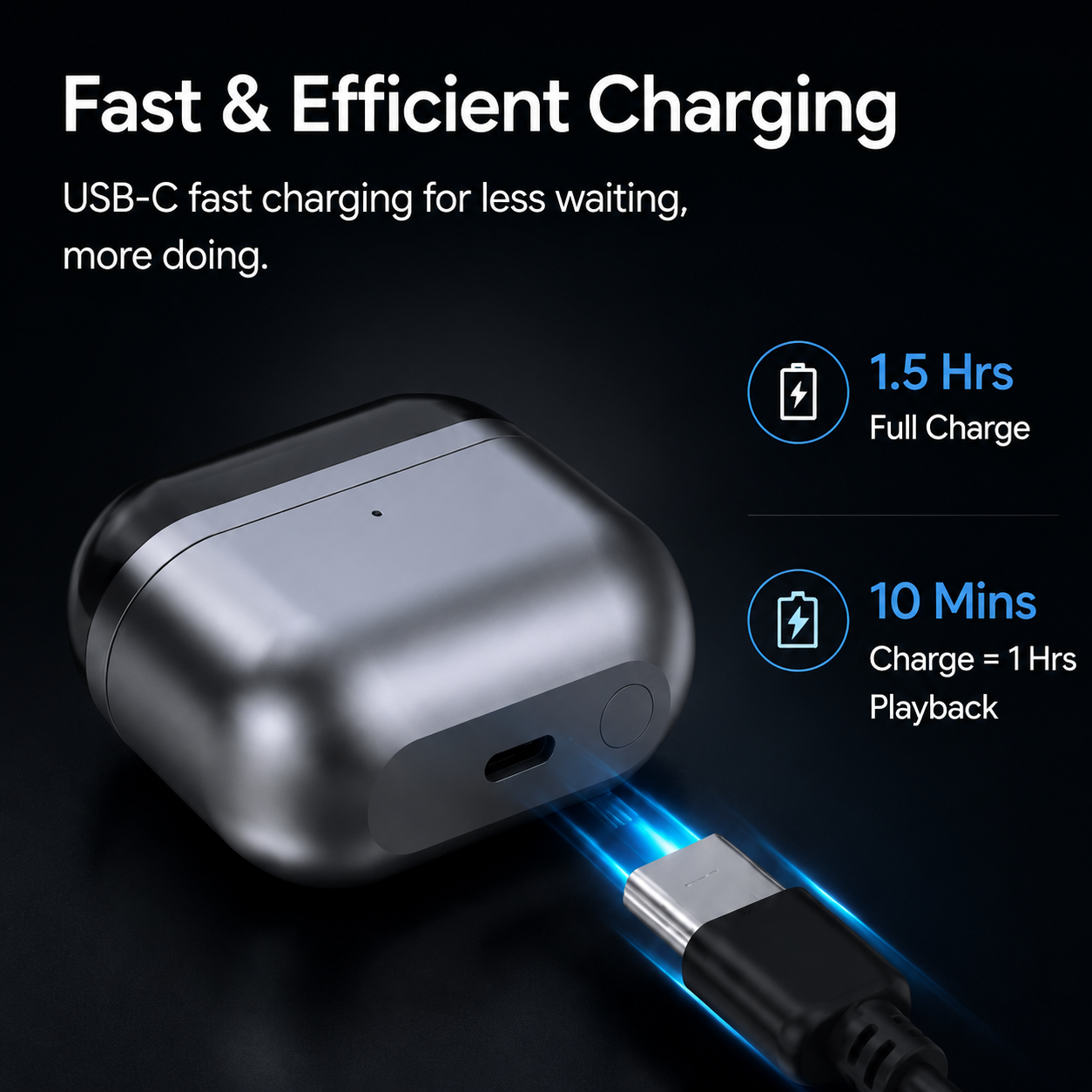 Replacement Charging Case For  - Earbuds Charging Case reseña y precio