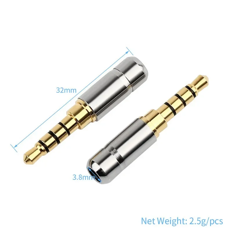 3.5mm Jack 2 3 4 Pole Earphone - Audiophile Headphone Wired reseña y precio