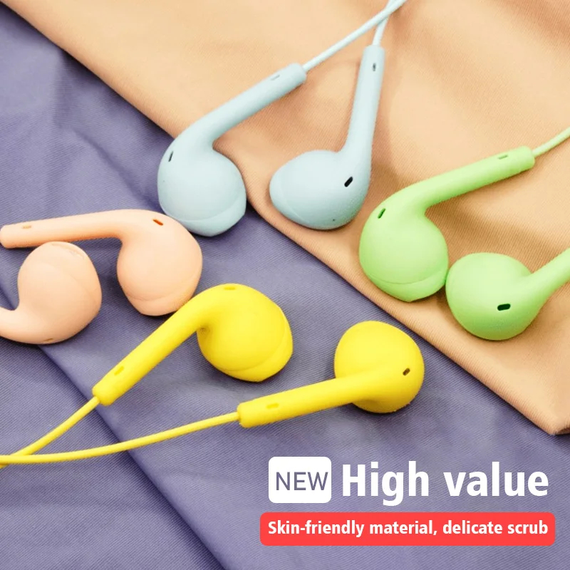 1/2/3/4Pcs Universal 3.5mm Ste - Wired Earphone Mic reseña y precio