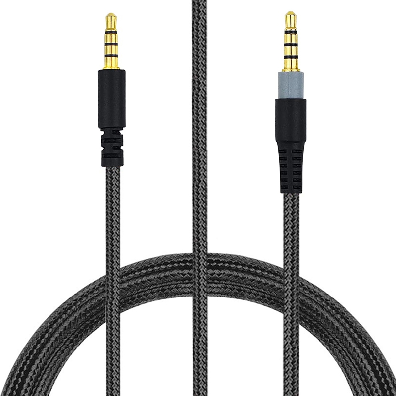 Nylon Braided OFC Replacement  - Cable Extension 3.5 reseña y precio