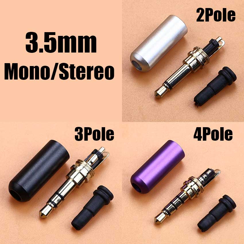 1pcs 3.5mm Mono Stereo Headpho - Audiophile Headphone Wired reseña y precio
