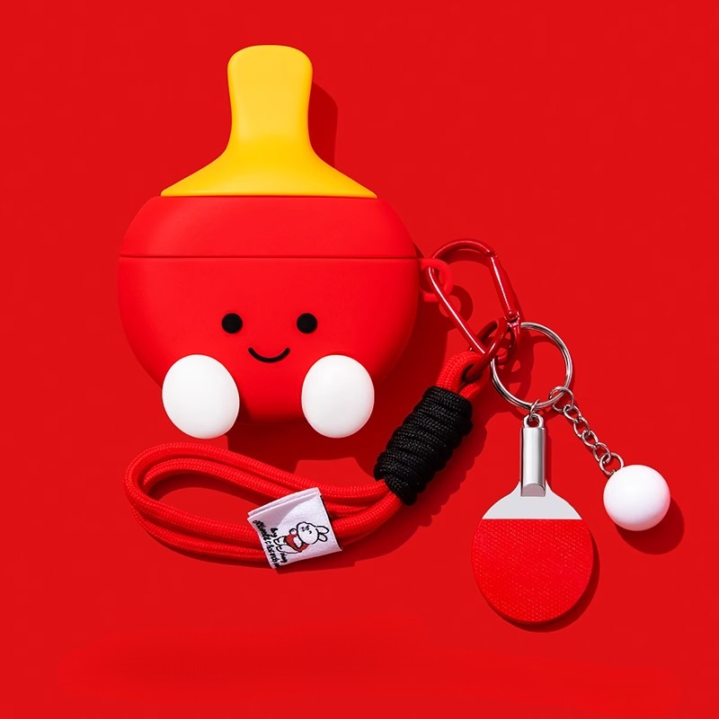 3D Table Tennis Cartoon Cute S - Earbuds Charging Case reseña y precio