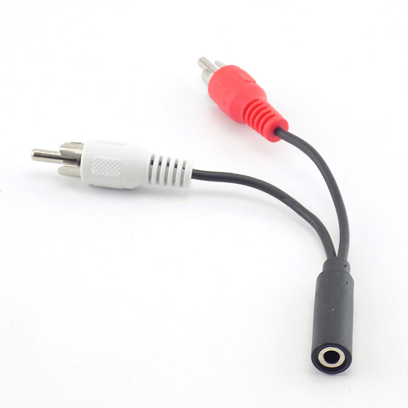 3.5mm RCA Female jack Stereo t - Cable Extension 3.5 reseña y precio
