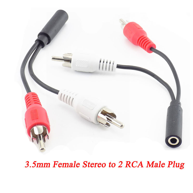 3.5mm RCA Female jack Stereo t - Cable Extension 3.5 reseña y precio