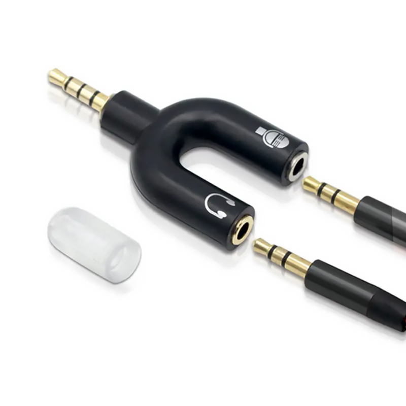 3.5mm headphone splitter micro - Earphone Splitter Jack reseña y precio