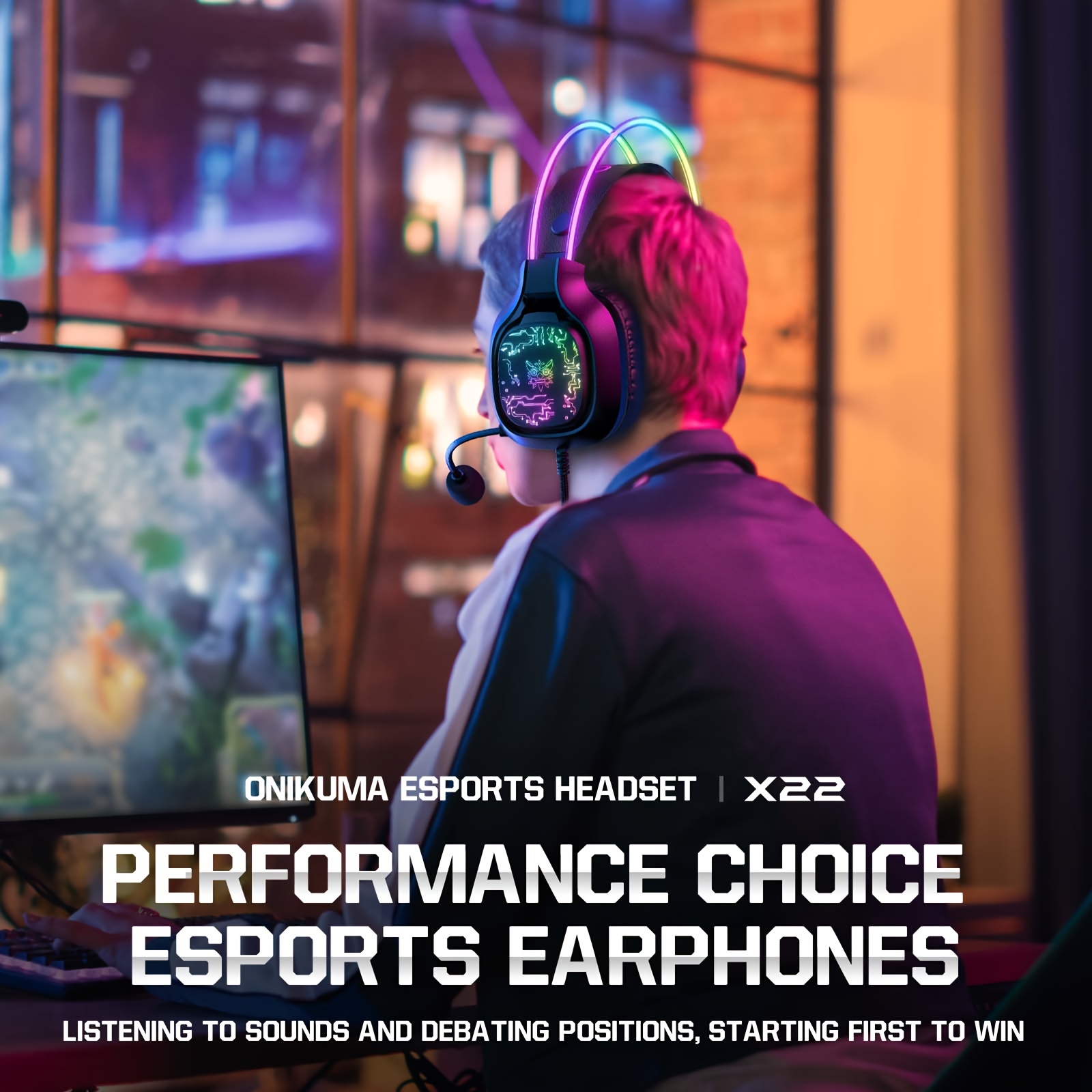 ONIKUMA X22 Gaming Headset RGB - Gaming Headset Rgb reseña y precio