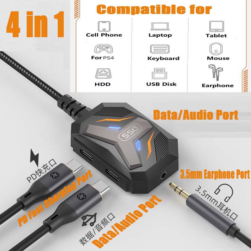 Type C Splitter USB C to 3.5mm - Cable Extension 3.5 reseña y precio