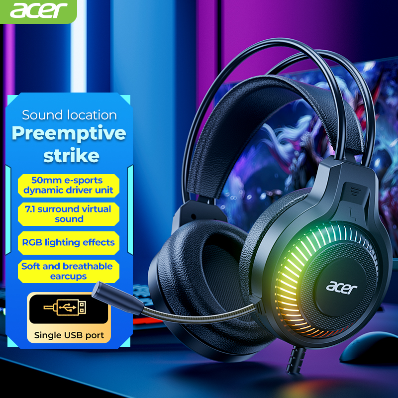RGB Cool Lighting Wired Earpho - Gaming Headset Rgb reseña y precio