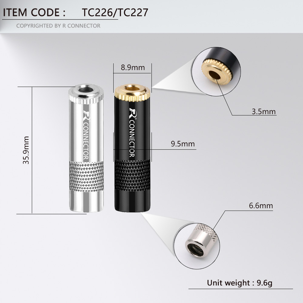 10pcs Audio 3.5mm/6.35mm Jack  - Audiophile Headphone Wired reseña y precio