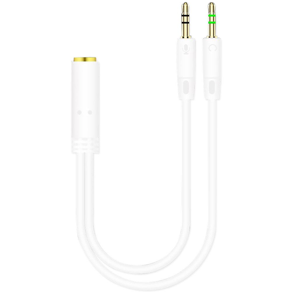 3.5mm Jack 2 Male To 1 Female  - Earphone Splitter Jack reseña y precio
