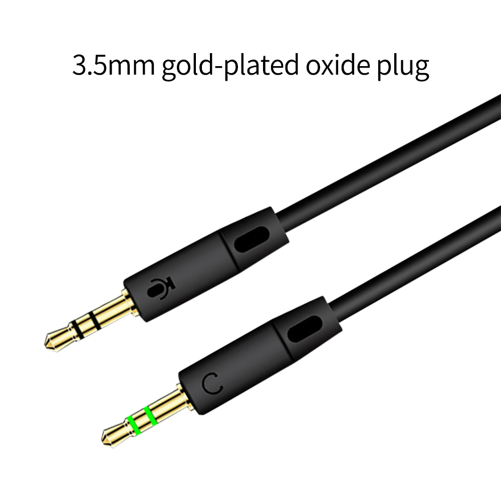3.5mm Jack 2 Male To 1 Female  - Earphone Splitter Jack reseña y precio