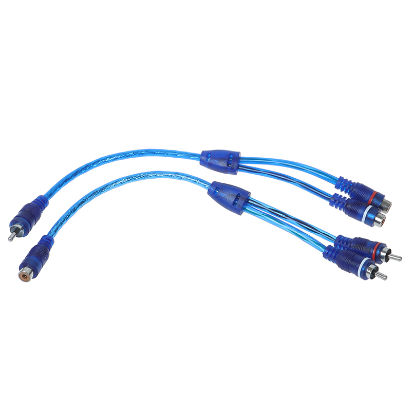 Car MP3 Audio RCA Y Splitter C - Audio Splitter Y reseña y precio