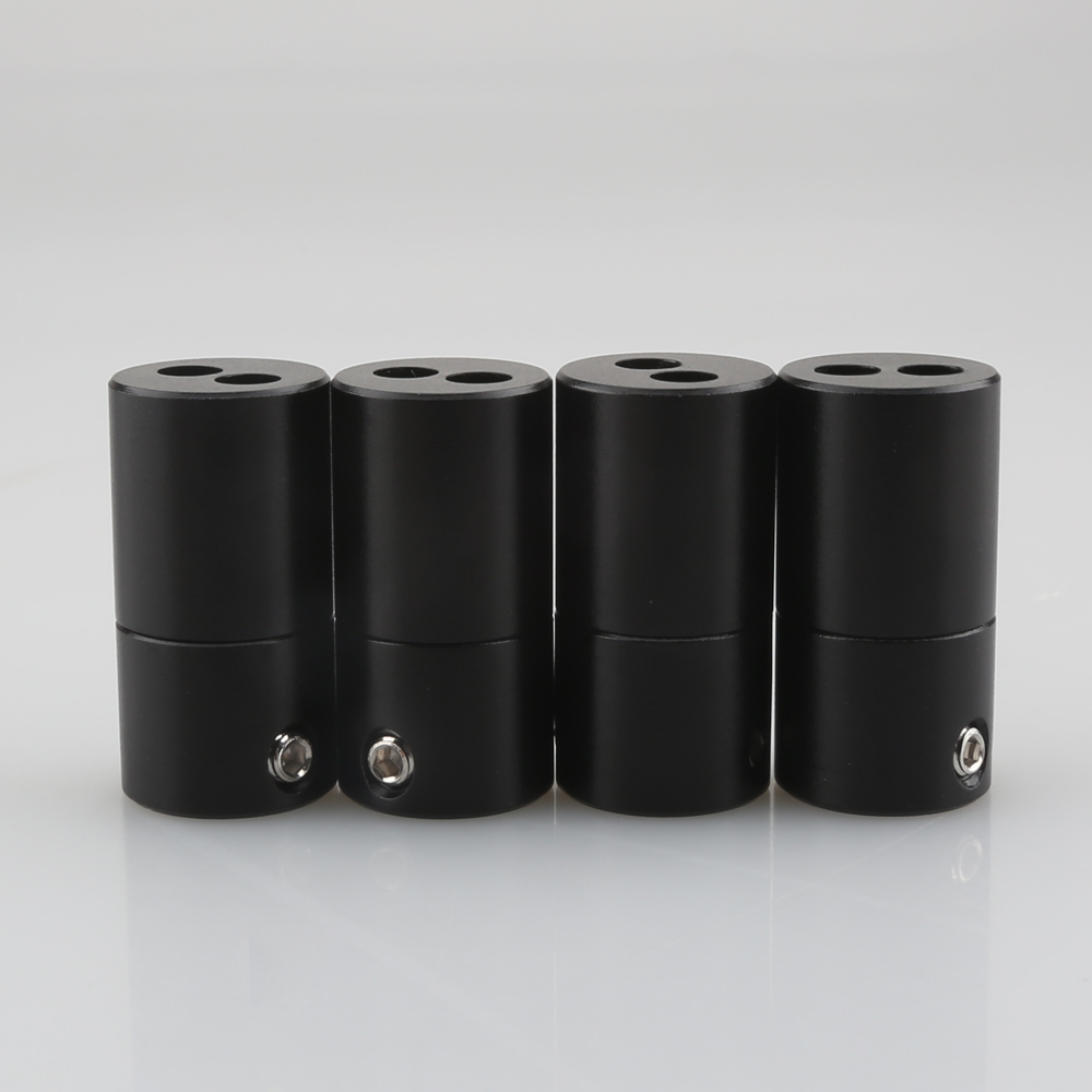 4PCS Aluminum Alloy Hi-Fi Spea - Audio Splitter Y reseña y precio
