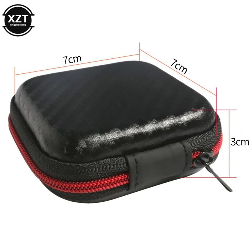 Headphone Bag Mini Zipper Squa - Headphone Case Hard reseña y precio