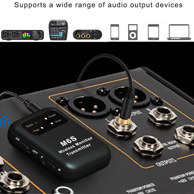 A73E-2.4G Wireless In Ear Moni - In Ear Monitor Iem reseña y precio