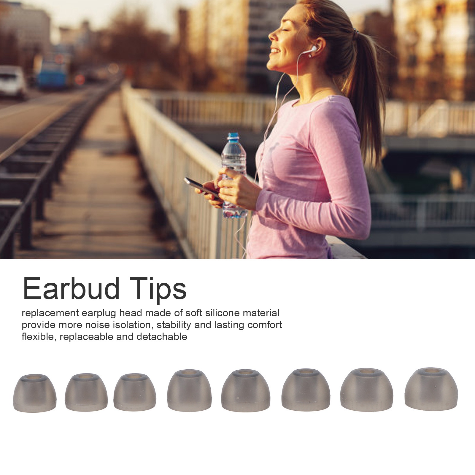 Silicone Eartips Replacement N - Silicone Ear Tip Replacement reseña y precio