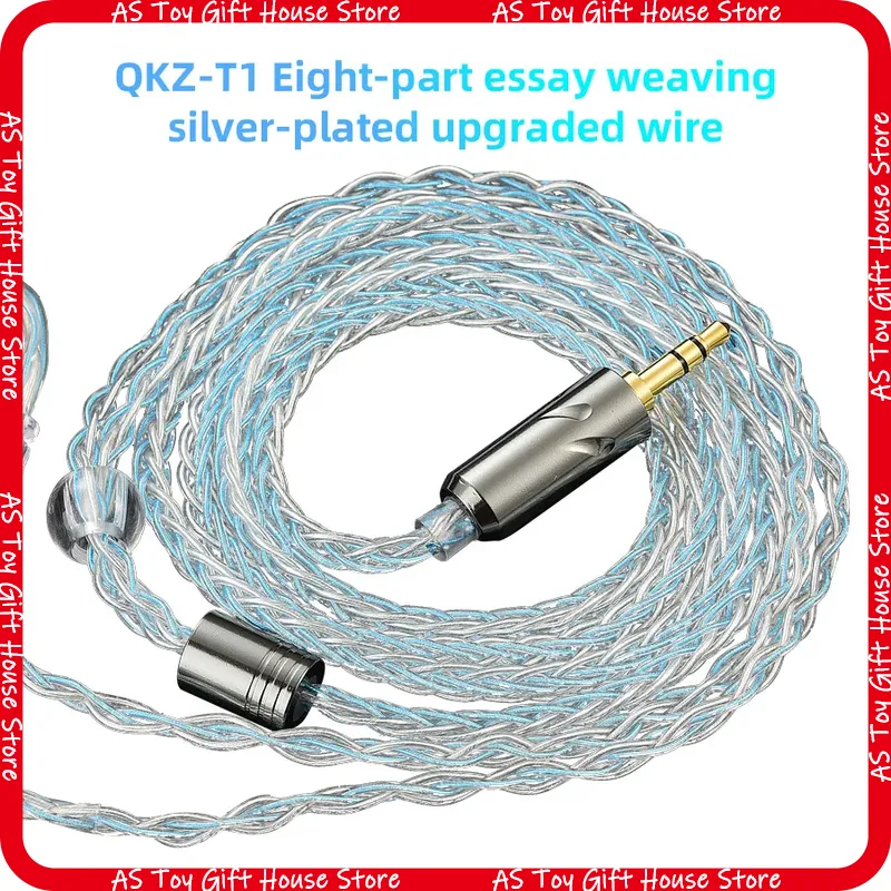 Qkz Headphone Upgrade Cable T1 - Audiophile Headphone Wired reseña y precio