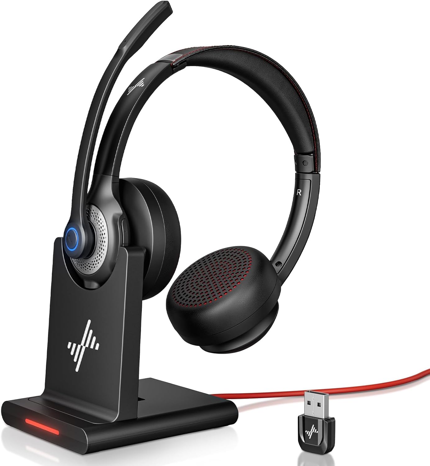 Bluetooth 5.2 Headset with Mic - Bluetooth Headset On Ear reseña y precio