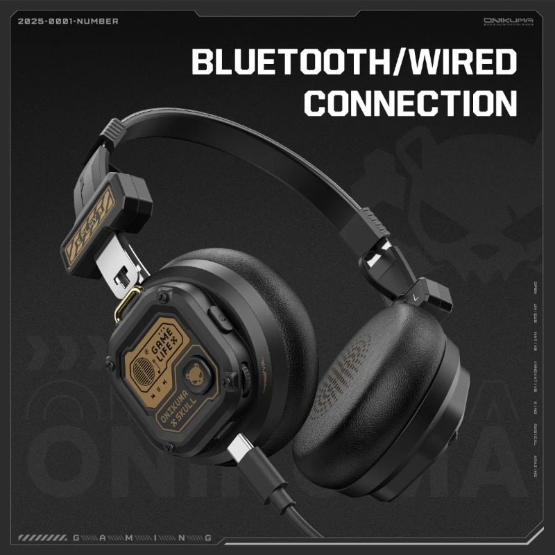Onikuma Bluetooth Headphones O - Usb C Earphone reseña y precio