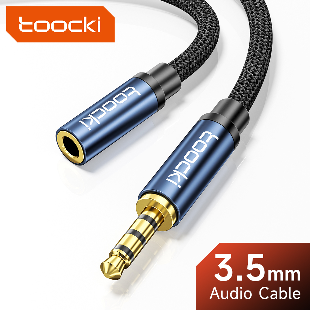 Toocki 3.5mm Jack Aux Cable Su - Cable Extension 3.5 reseña y precio