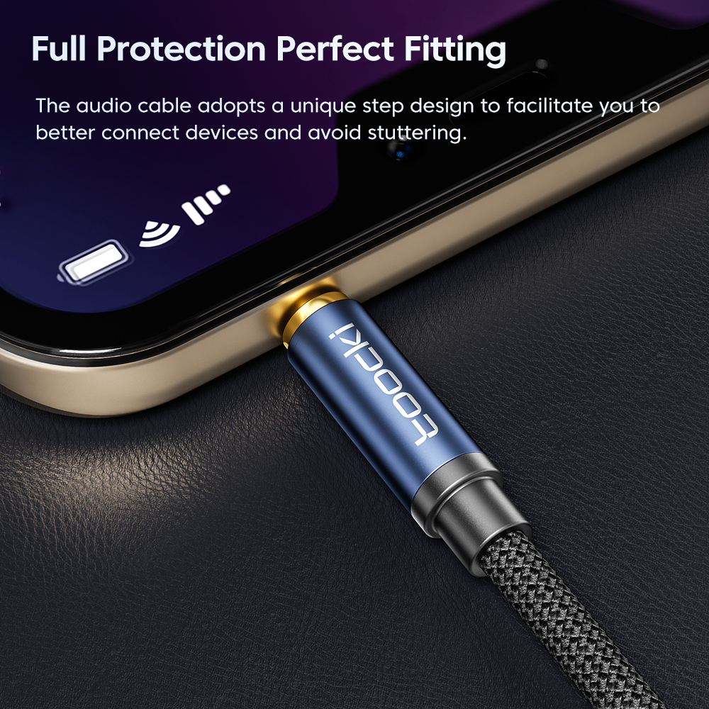 Toocki 3.5mm Jack Aux Cable Su - Cable Extension 3.5 reseña y precio