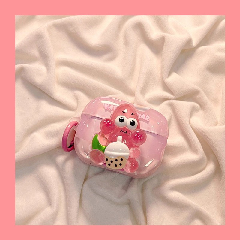 Cute SpongeBob 3D Protective C - Earbuds Charging Case reseña y precio
