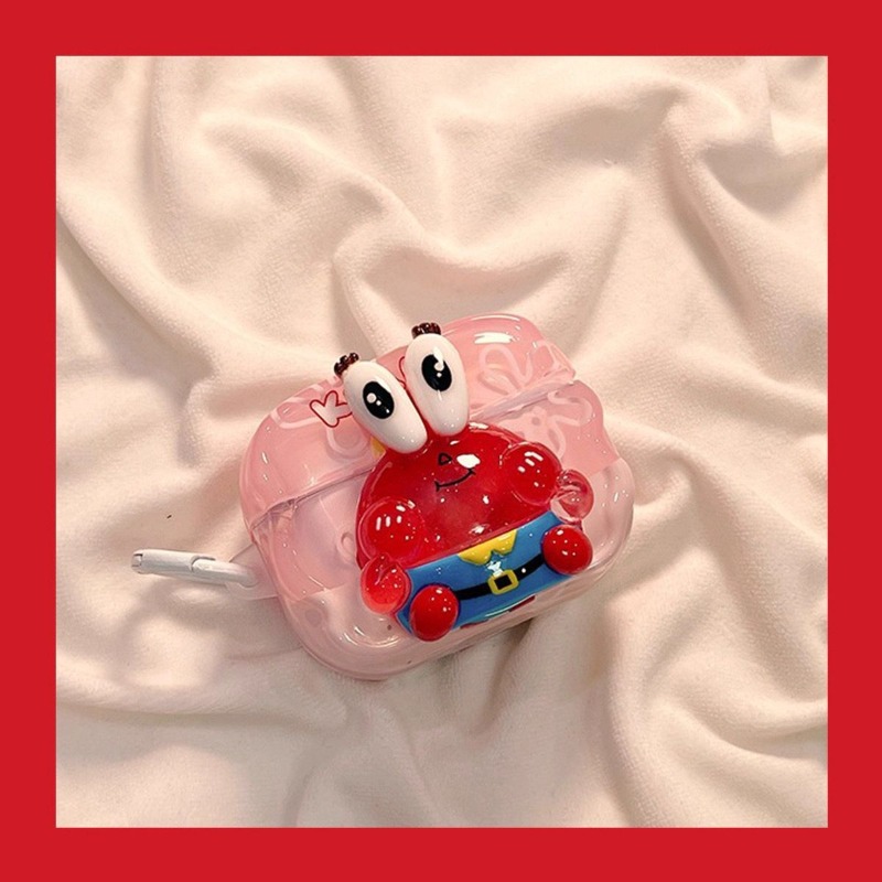 Cute SpongeBob 3D Protective C - Earbuds Charging Case reseña y precio