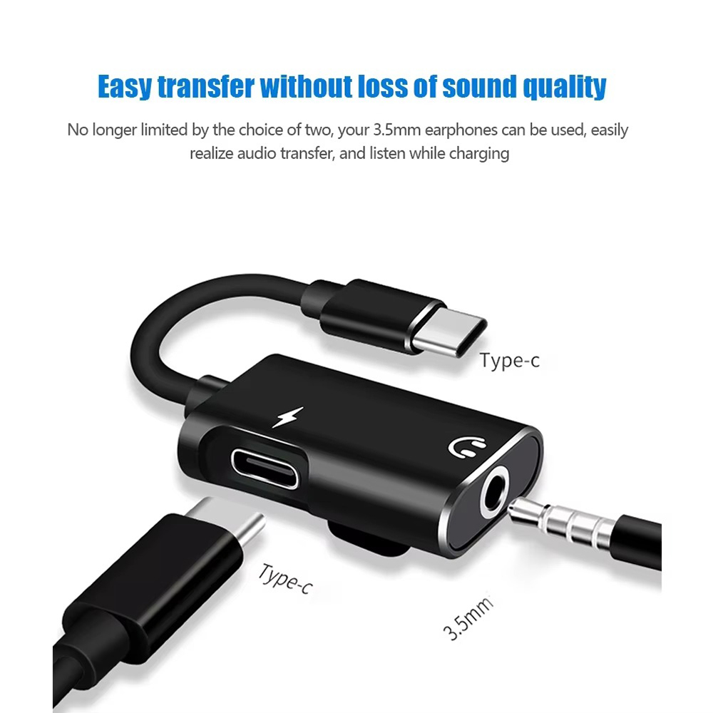 2 in 1 Headphone Audio Cable A - Earphone Splitter Jack reseña y precio