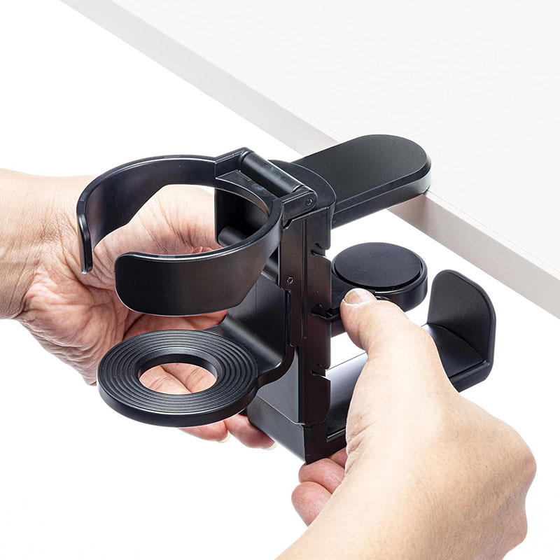 Desk Cup Holder with Headphone - Headphone Stand Desk reseña y precio